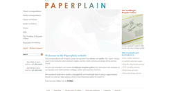 Desktop Screenshot of paperplain.net