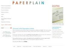 Tablet Screenshot of paperplain.net